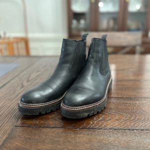 Caslon Water Resistant Chelsea Leather Boots